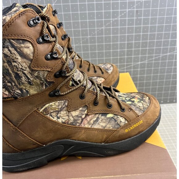 LaCrosse 8" Clear Shot 400G Waterproof Insulated Hunting Boots Size 14 New - Picture 3 of 11